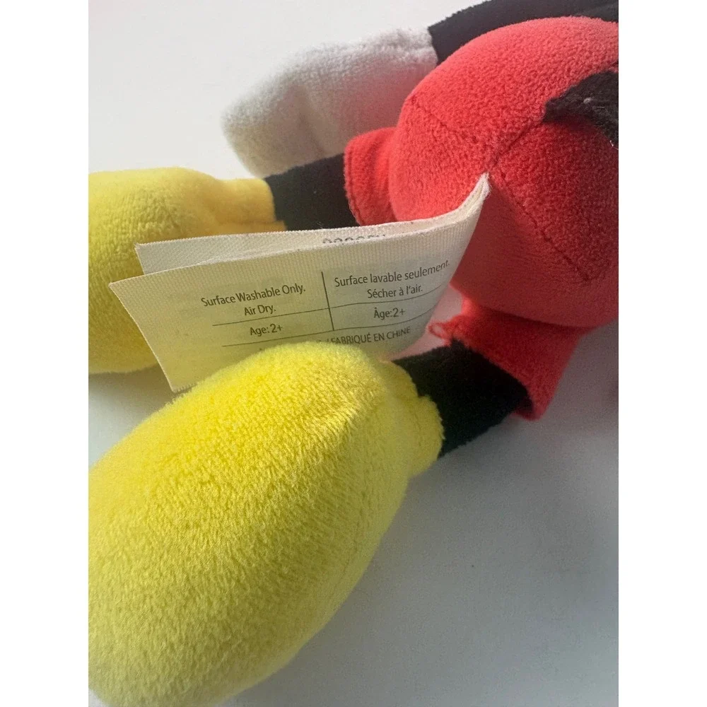 Disney Mickey Mouse Plush Stuffed Animal Classic‎ Red Shorts Yellow Shoes 10